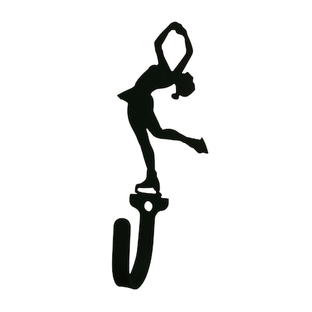Jensendistributionservices Figure Skater Womans & Girls Wall Hook, Small MI2677653